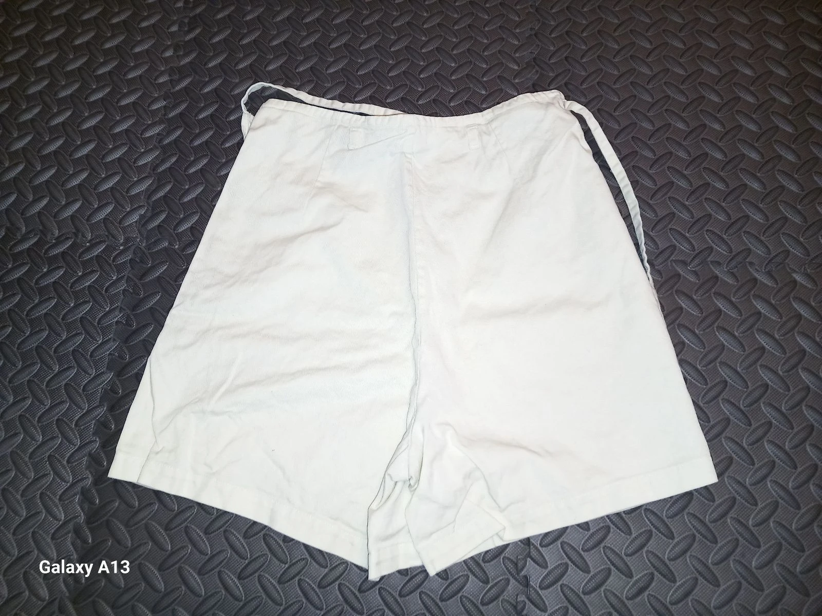 Falda corta tipo portafolios blanca vintage Cicerone – Talla S (100% Algodón) – photo 5